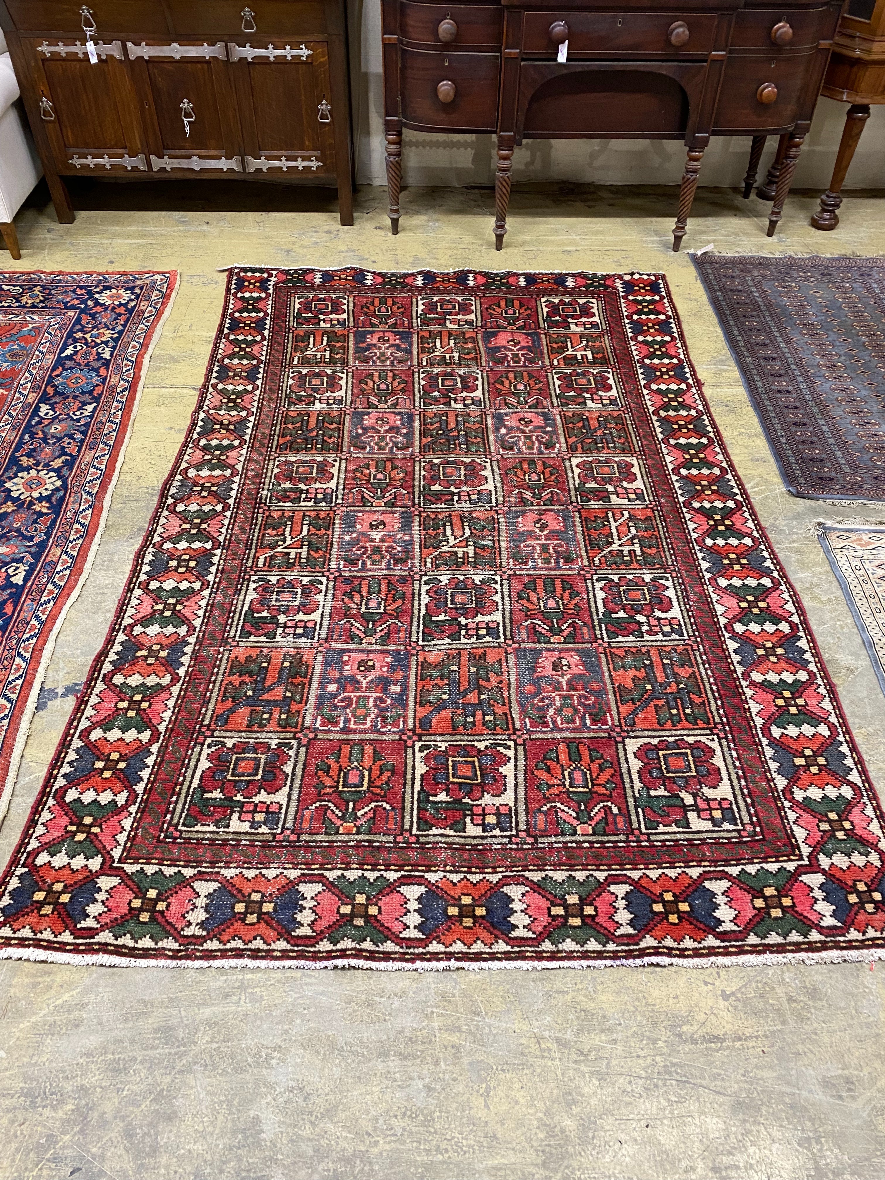 A Baktiari style carpet, 290 x 176cm